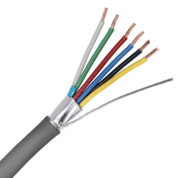 Cable de commande isolée en PVC en acier rond en cuivre XLPE en gaine de 0,16 mm