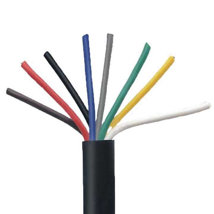 Cable de commande isolée en PVC en acier rond en cuivre XLPE en gaine de 0,16 mm