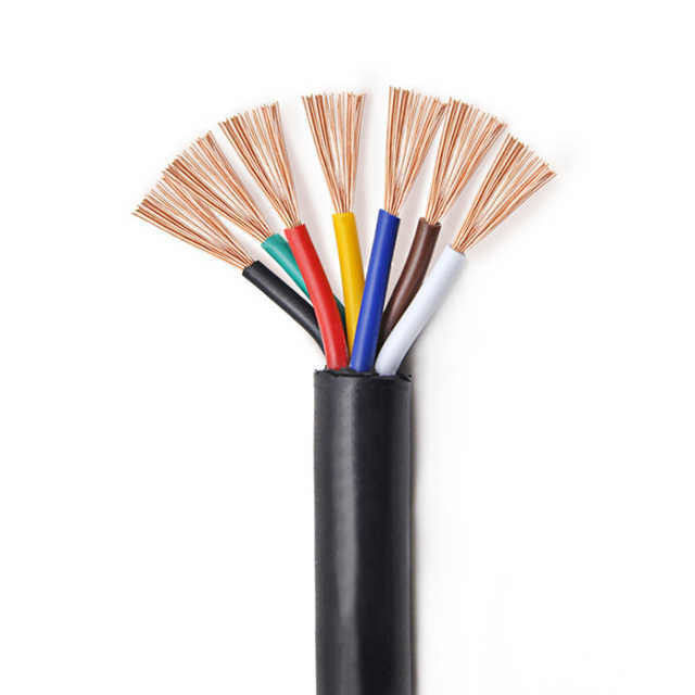 Cable électrique de commande de ligne de fil de traction flexible résistant à la flexion en cuivre en conserve 2 3 Noyau 0,1-450 mm2 Spécifications et durabilité