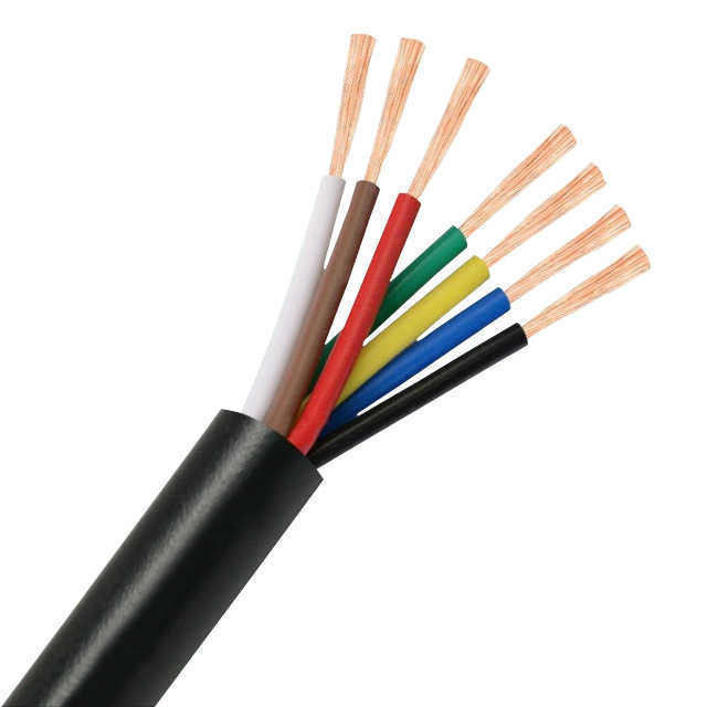 Cable électrique de commande de ligne de fil de traction flexible résistant à la flexion en cuivre en conserve 2 3 Noyau 0,1-450 mm2 Spécifications et durabilité