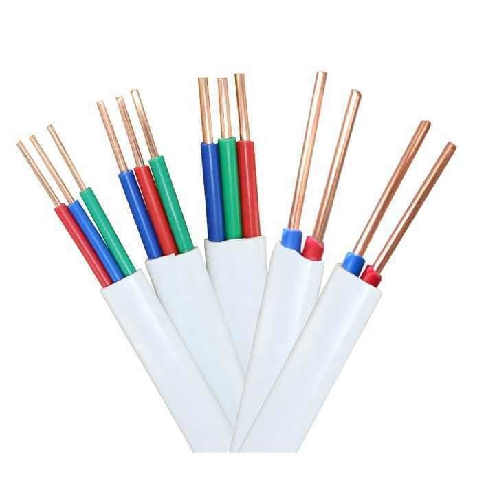 2.5mm trois noyaux de fil en conserve PVC maison câbles électriques flexibles pour les fournitures industrielles