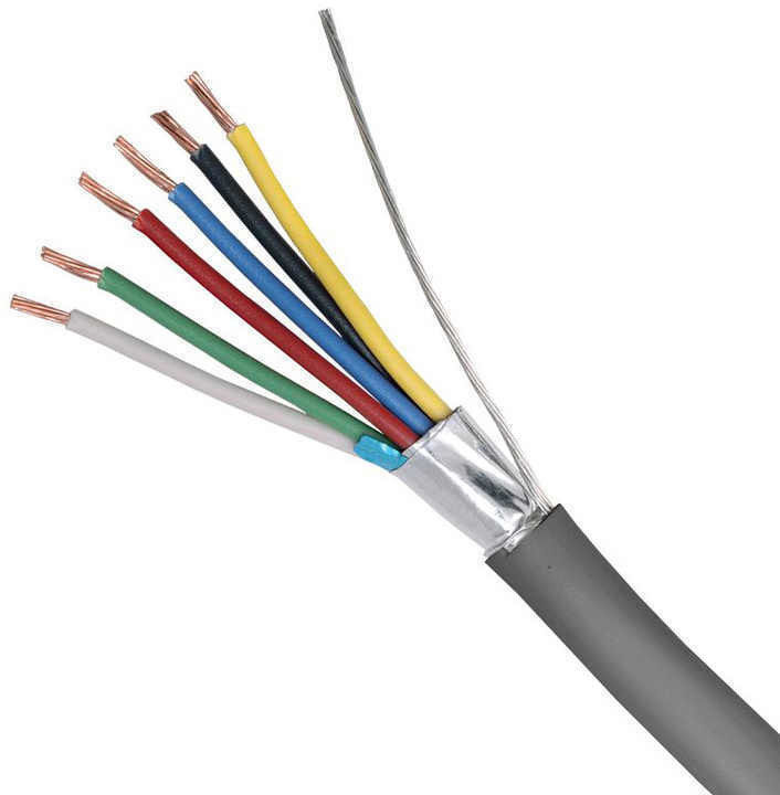 Cable de câble électrique en PVC isolant Kvv de 1,5 mm2 pour plusieurs noyaux
