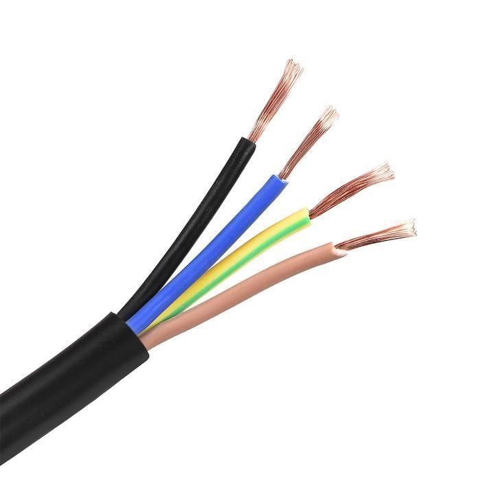 Cable électrique multi-noyau personnalisé 2 ou 3 noyaux câble Rvv en cuivre flexible