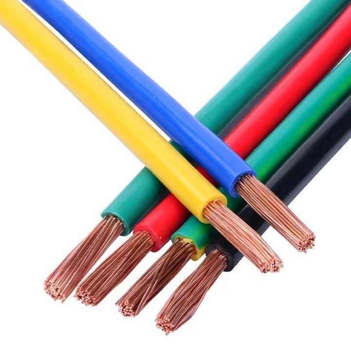 Cable électrique multi-noyau personnalisé 2 ou 3 noyaux câble Rvv en cuivre flexible