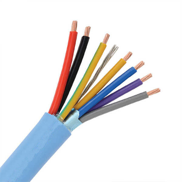 Cable de commande en cuivre en conserve à plusieurs noyaux Fil 300V pour le contrôle des équipements Cable d'isolation haute tension