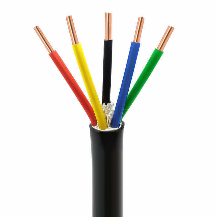 Cable de commande en cuivre en conserve à plusieurs noyaux Fil 300V pour le contrôle des équipements Cable d'isolation haute tension