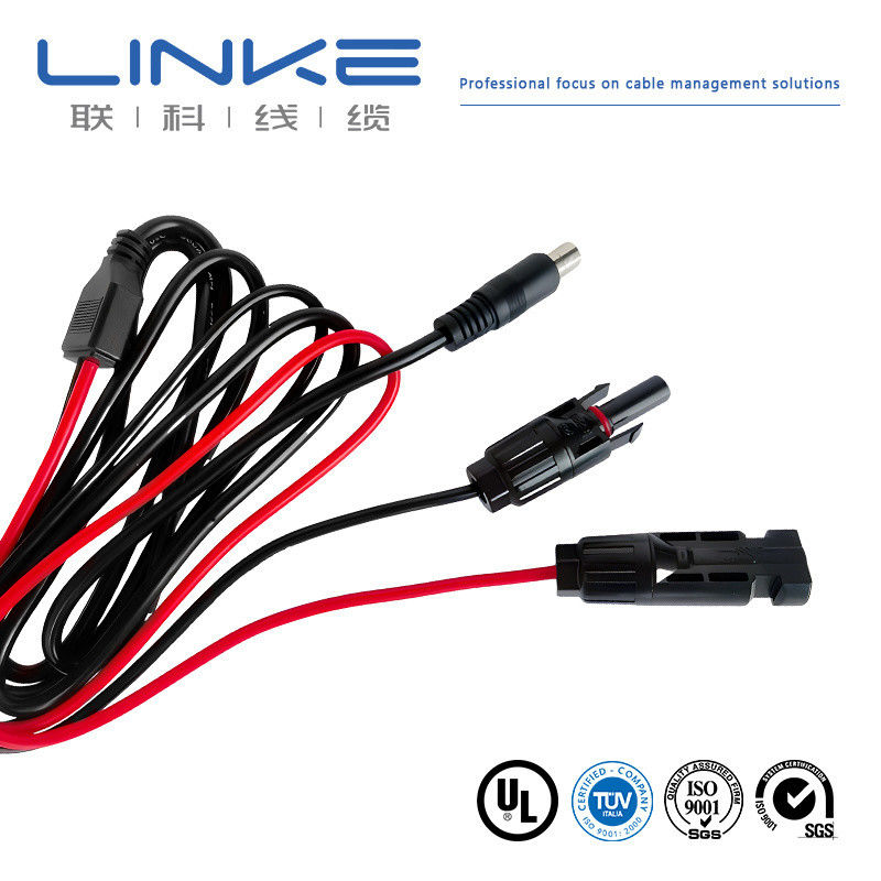 Cable solaire en PVC à basse et moyenne tension 10AWG pour le stockage d'énergie photovoltaïque dans les voitures