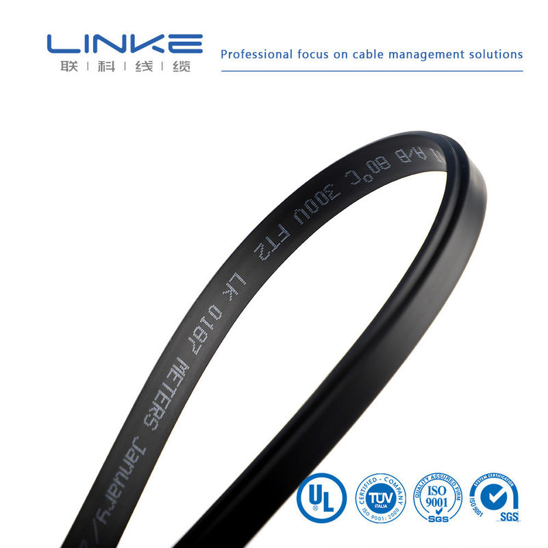 Cable plat personnalisable pour la production d'électricité Coût d'expédition et options de personnalisation Fil plat