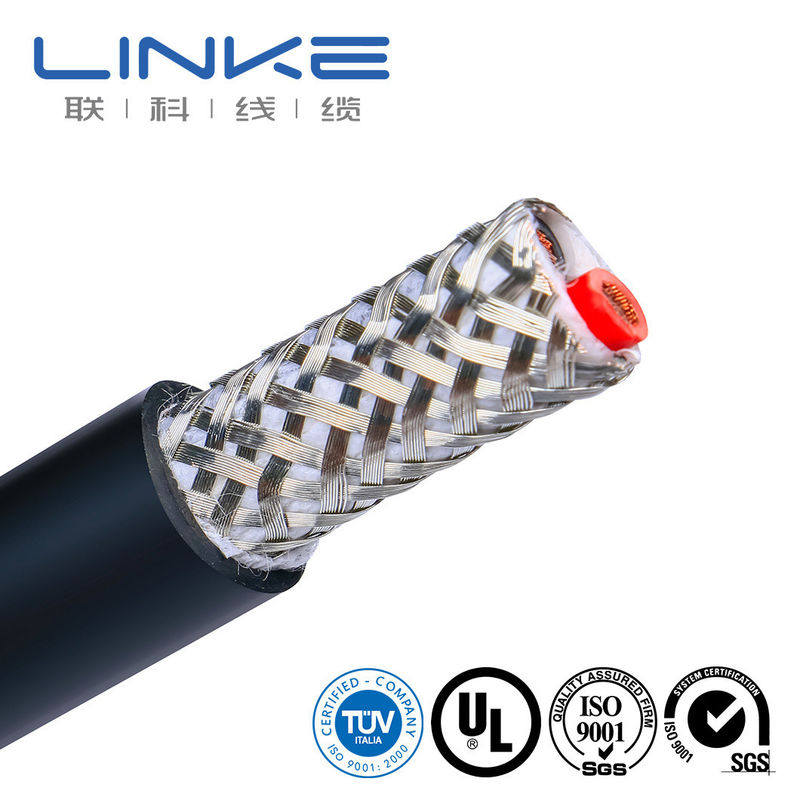 UL2661 câble en PVC câble multicore avec câble en couverture tressé en feuille d'al-