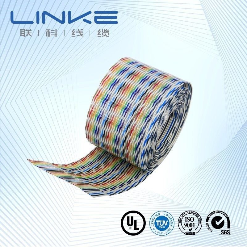 Cable à ruban de connecteur IDC à fil plat personnalisé flexible et durable pour l'industrie