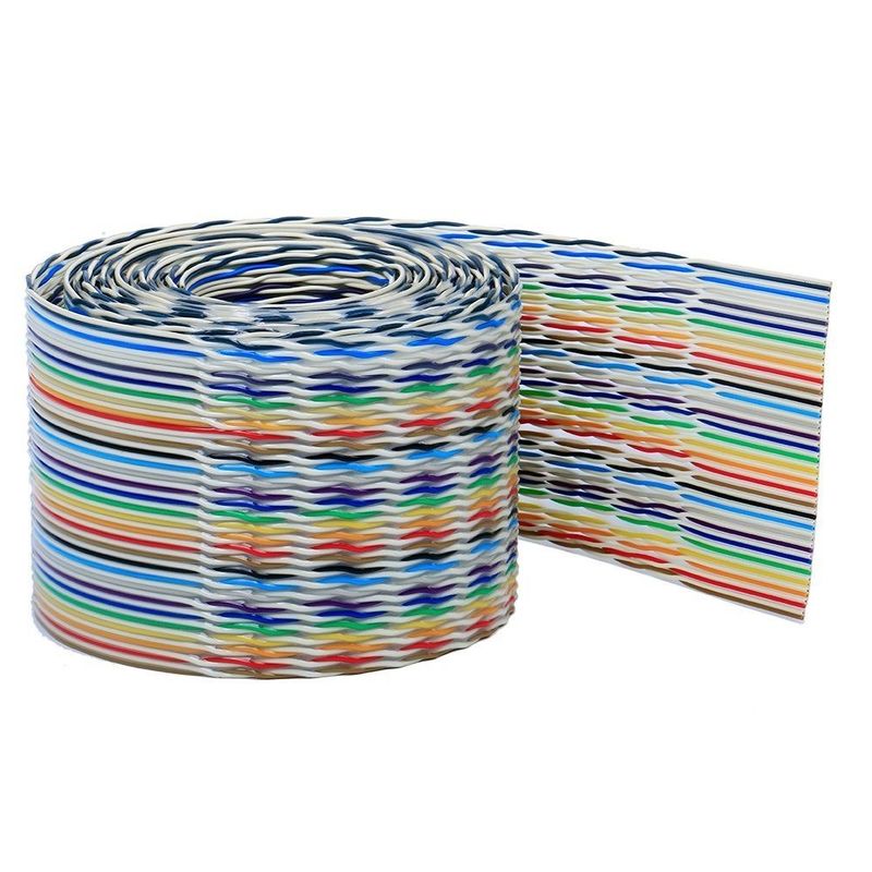 Cable à ruban de connecteur IDC à fil plat personnalisé flexible et durable pour l'industrie