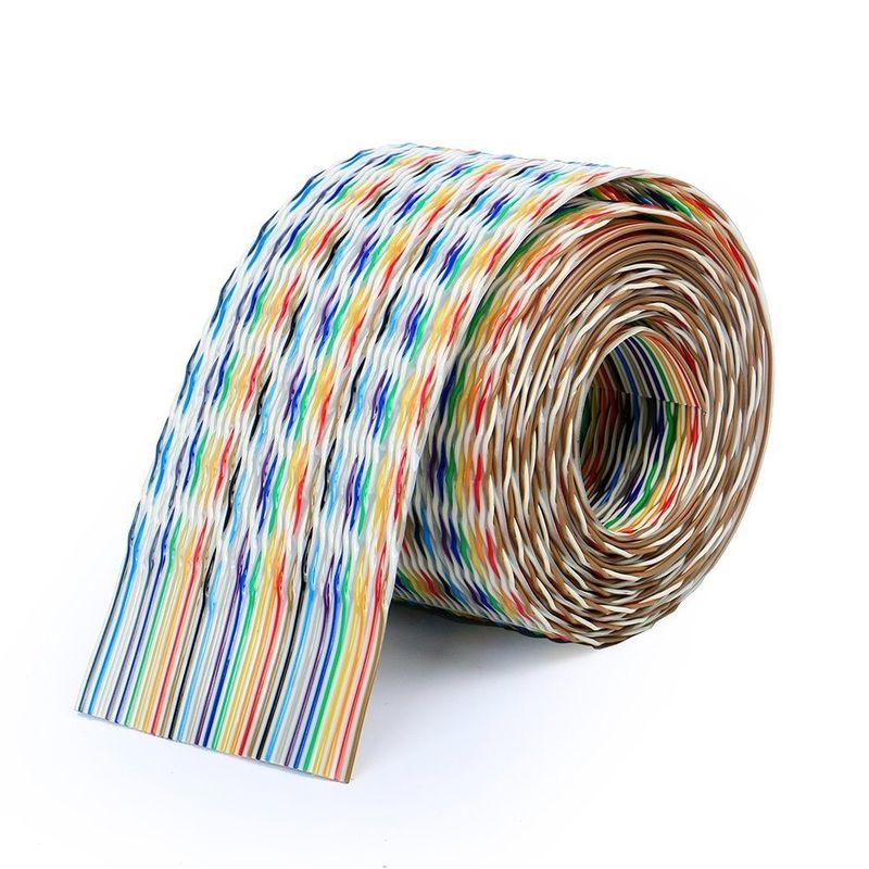 Cable à ruban de connecteur IDC à fil plat personnalisé flexible et durable pour l'industrie