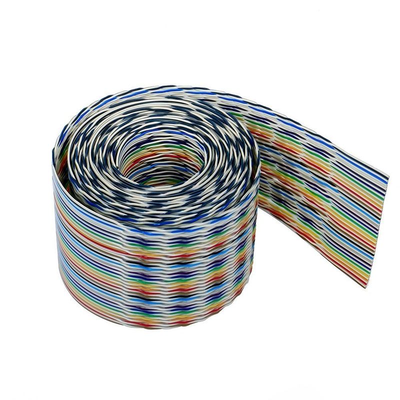 Cable plat en cuivre flexible pour connecteurs IDC sur demande et en PVC