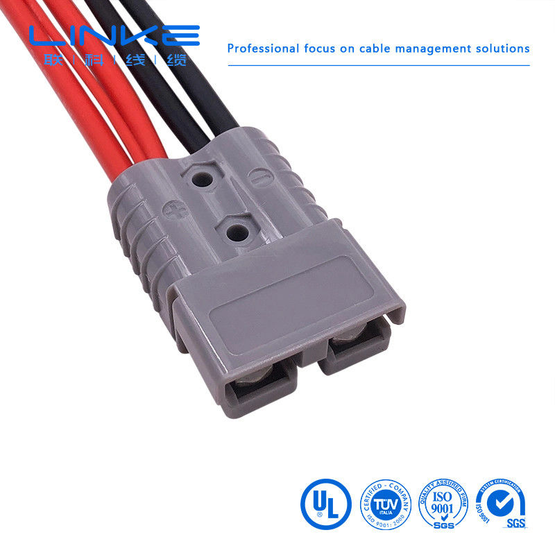 Connecteur de prise 8AWG câble de connecteur de panneau solaire 50A/600V Adaptateur de port d'annonces câble de connecteur solaire de 300 mm
