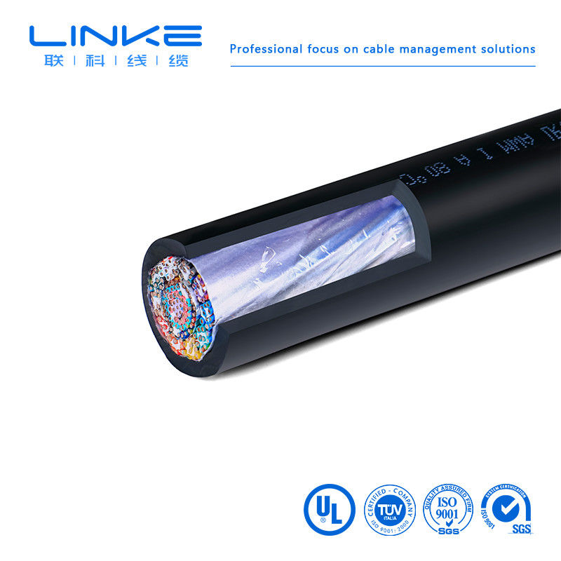 Cable d'alimentation en caoutchouc de silicone Cable de commande industrielle avec rayonnement thermique Résistance au froid et aux acides alcalins pour les environnements difficiles