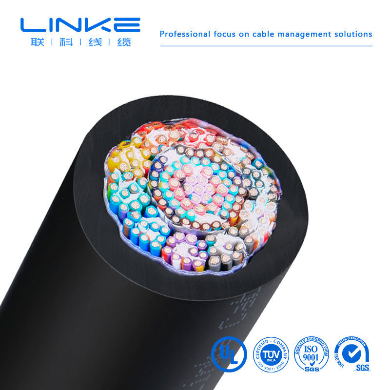 Cable d'alimentation en caoutchouc de silicone Cable de commande industrielle avec rayonnement thermique Résistance au froid et aux acides alcalins pour les environnements difficiles