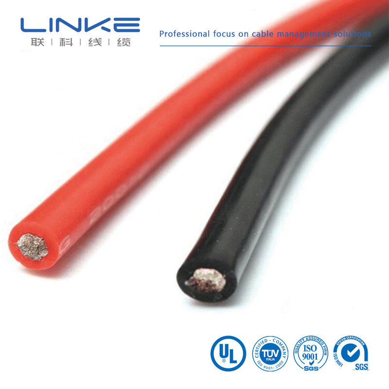 Fil de silicone ultra-flexible, ignifuge, résistant à la chaleur, fil de silicone 10awg 8awg 6awg 4awg 2awg