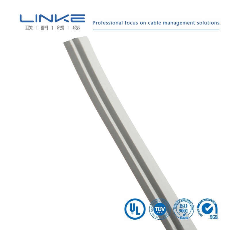 UL1185 câble parallèle en PVC gris à 10 broches en forme de ruban plat flexible
