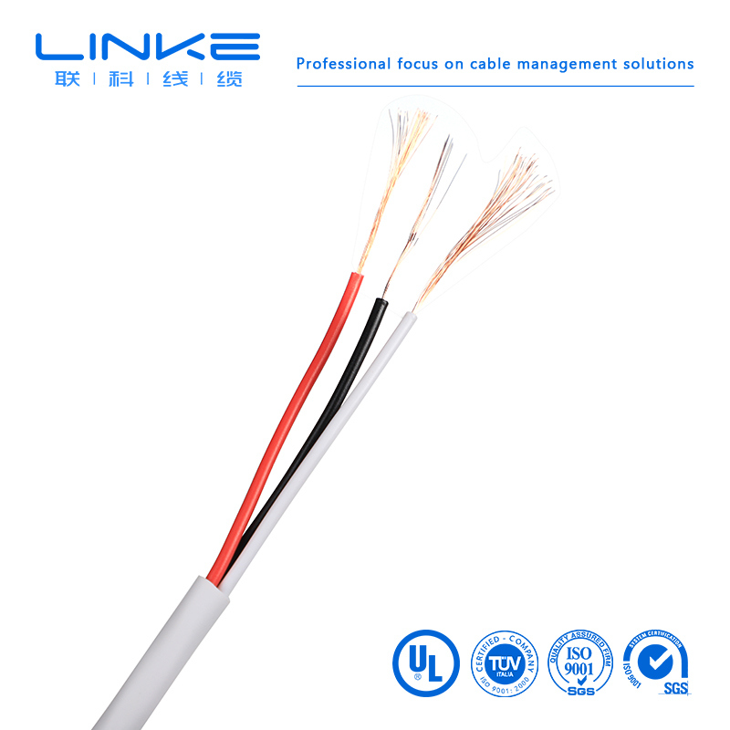 Electrical Wire 2 3 4 5 Cores 20 22 24 26 28 AWG Copper Wire PVC Jacket Cable Wires For Usb Cable And Power Cable
