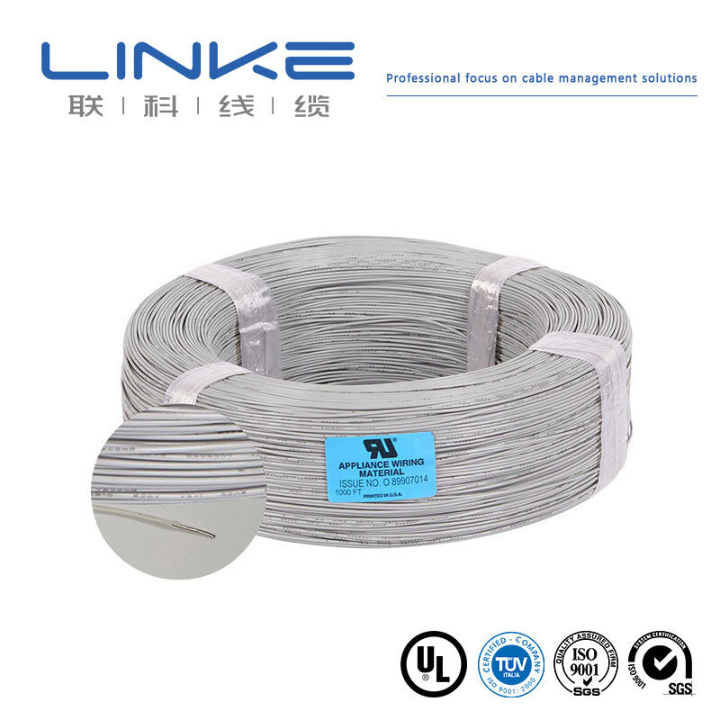 Fil de cuivre étamé 18AWG 20AWG AWG 1185, monoconducteur blindé, câble de signal blindé UL1185